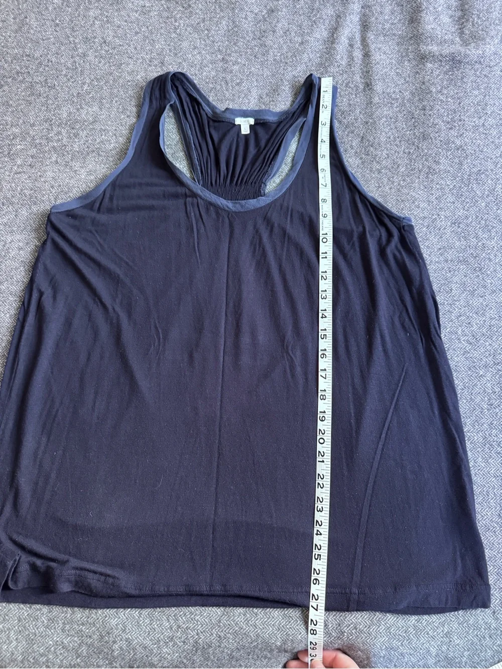 Jcrew Lot of 3 Tank Tops - Lavender, Gray, Navy